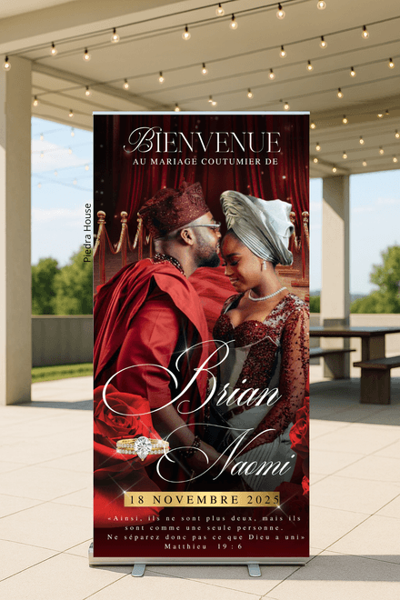 Bannière photo personalisée 