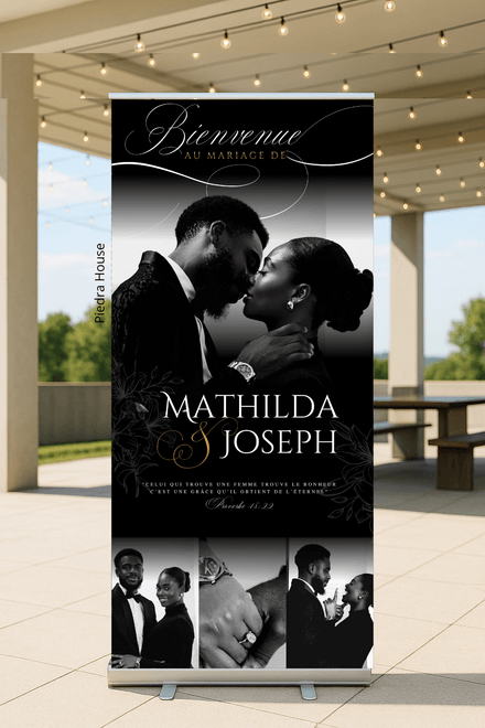 Bannière photo personalisée 