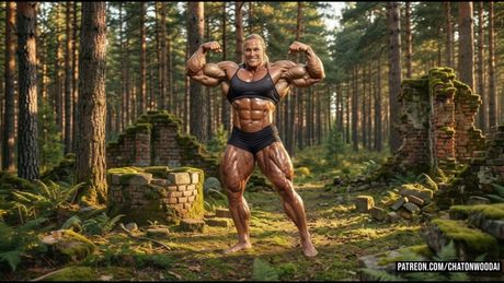 027 - Astrid - Woodland Posing