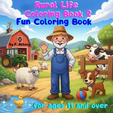 RURAL LIFE COLORING BOOK 2