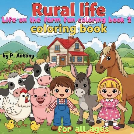 LIFE ON THE FARM FUN COLORING BOOK 2 ( PROMO )