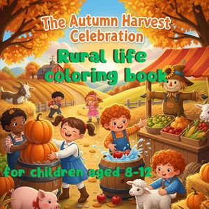 RURAL LIFE COLORING BOOK