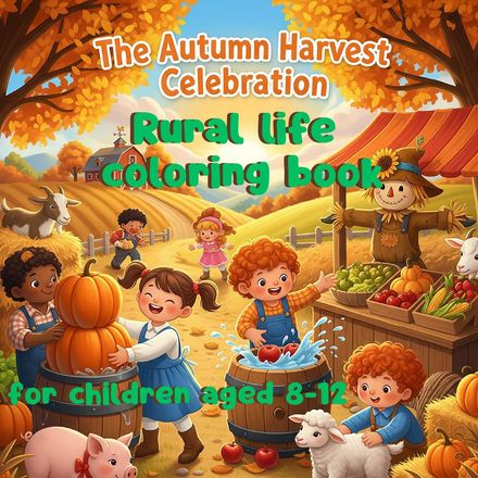 RURAL LIFE COLORING BOOK