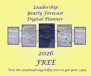 Leadership Yearly Forecast Digital Planner 2026