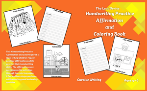 Handwriting Practice Affirmation and Coloring Book