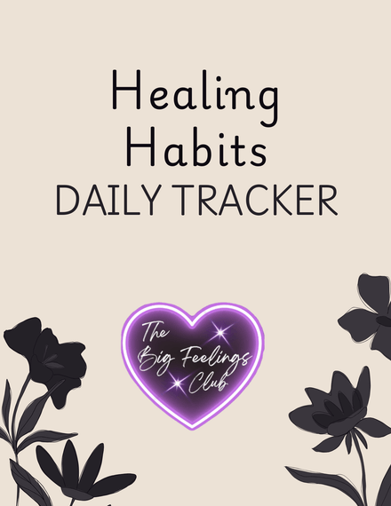Healing Habits Daily Tracker