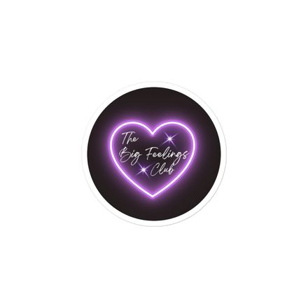The Big Feelings Club Sticker