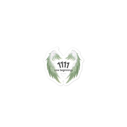 1111 Angel Numbers sticker
