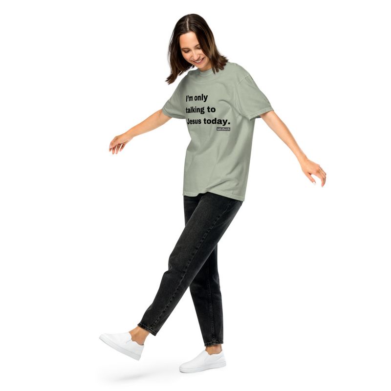 Only Talking to Jesus Tee