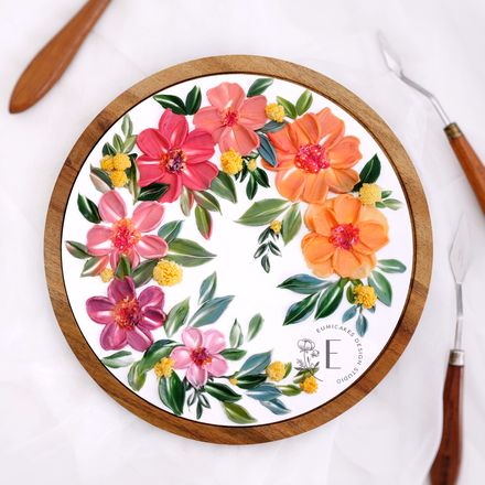 Tutorial for a Cause - Floral Gradient