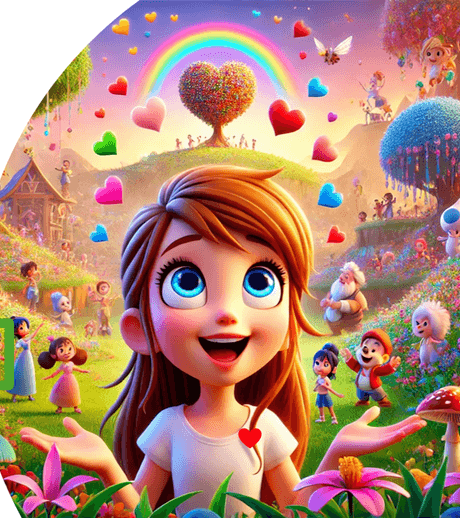 A menina que semeava flores de coração (E-book PT)