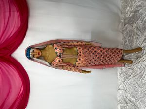 Peach Turquoise – Egyptian Made - 5 Piece Look