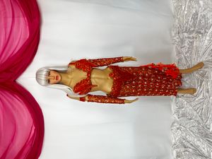 Orange Sparkle - Doyne Allen Original - 6 Piece Look