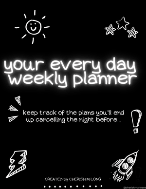 Your Everyday Weekly Planner