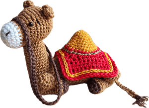 Patron - Le Dromadaire - au crochet (français) ⭐⭐