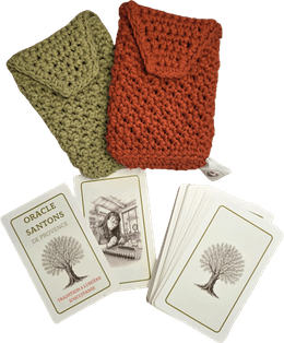Pochette en crochet - Écrin de Protection : Oracle Santons Dusserre