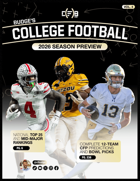 Budge's 2026 PRINTABLE College Football Preview Magazine