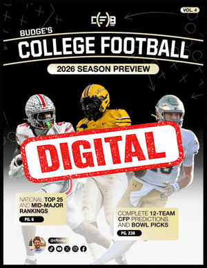 Budge's Digital 2026 College Football Preview Magazine