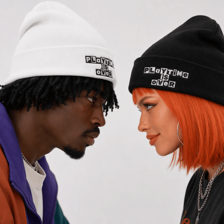 Playtime Is  Over Beanie