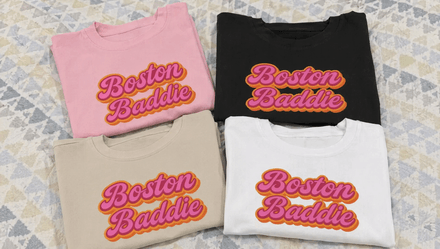 Boston Baddie Crop T-shirt 