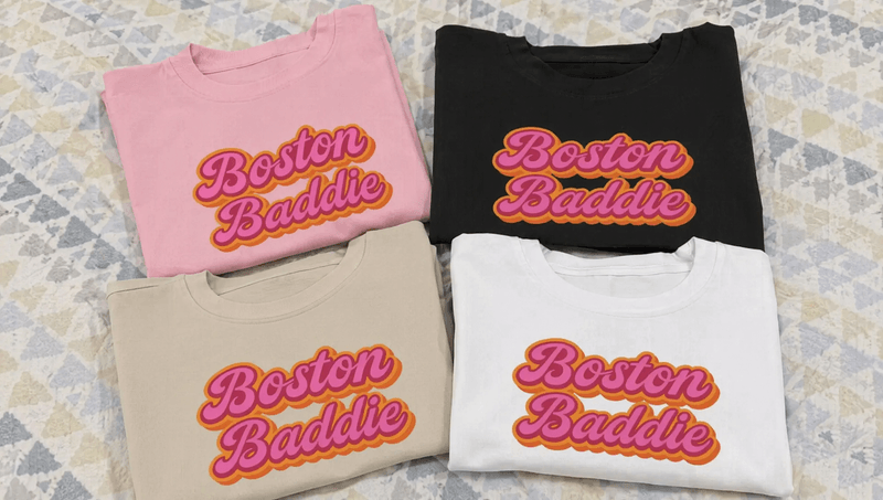 Boston Baddie Crop T-shirt 
