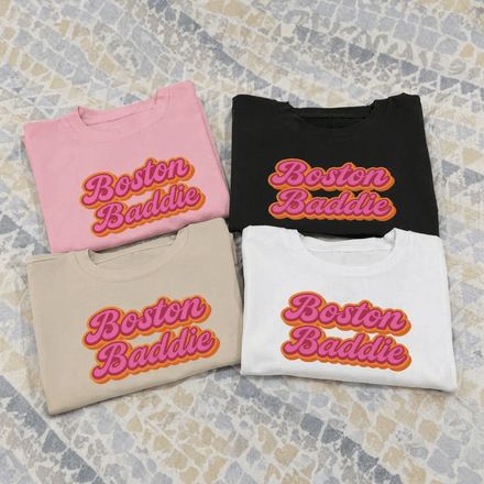 Boston Baddie Crop T-shirt 
