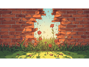 🧱 Alte Glaubenssätze durchbrechen – damit neue Gedanken wachsen können