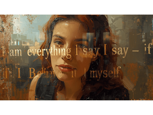 🪞 Ich bin alles, was ich sage – wenn ich es mir selbst glaube