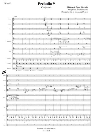 Preludio 9 - Conjunto 9 de Astor Piazzolla