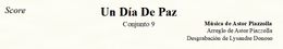 Un Día De Paz - Conjunto 9 de Astor Piazzolla