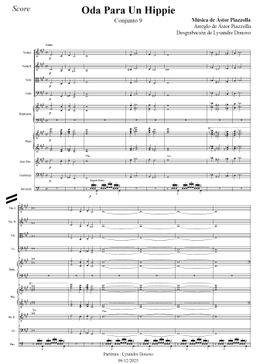 Oda Para Un Hippie - Conjunto 9 de Astor Piazzolla