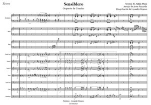 Sensiblero - Orquesta de cuerdas de Astor Piazzolla