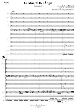 La Muerte Del Ángel - Conjunto 9 de Astor Piazzolla