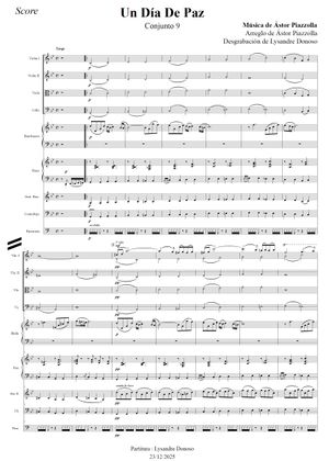 Un Día De Paz - Conjunto 9 de Astor Piazzolla