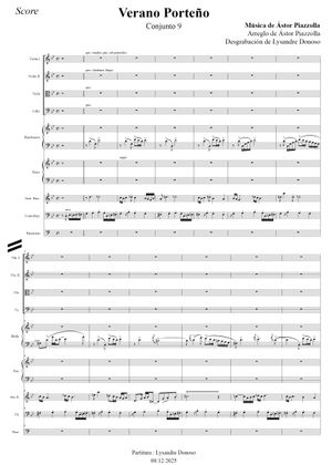 Verano Porteño - Conjunto 9 de Astor Piazzolla