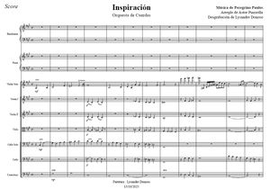 Inspiración - Orquesta de cuerdas de Astor Piazzolla
