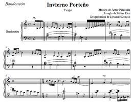 Invierno Porteño (Piazzolla, arr. Walter Ríos) - bandoneón solo