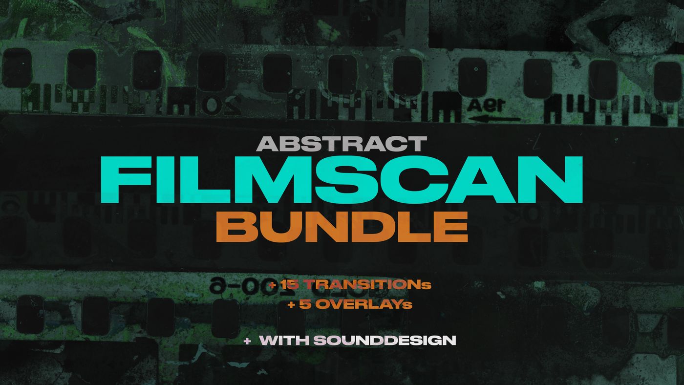 free film burn overlay pack
