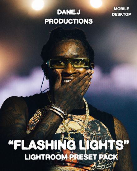 Flashing Lights - Lightroom Presets