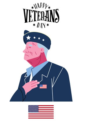 Happy Veteran's Day Card: Veterans Day Tribute