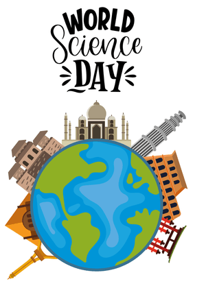 World Science Day Card: World Science Day Poster