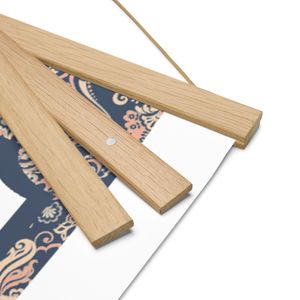 William Morris Inspirational Quote Poster With Hanger