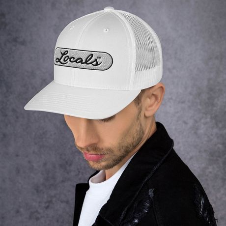 Retro Trucker Hat with 'Locals' Logo