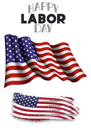 Happy Labor Day Card: American Labor Day Celebration