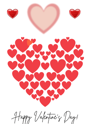 Happy Valentine's Day Card: Romantic Valentine’s Day Kiss