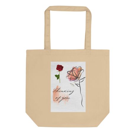 Elegant Floral Tote Bag