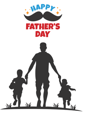 Happy Father's Day Card: Father's Day Celebration