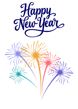 Happy New Year Card: Happy New Year Cartoon Horse