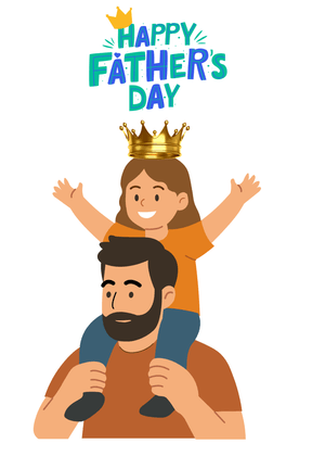 Happy Father's Day Card: Father's Day Celebration