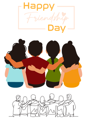 Happy Friendship Card: Celebrating Friendship Day